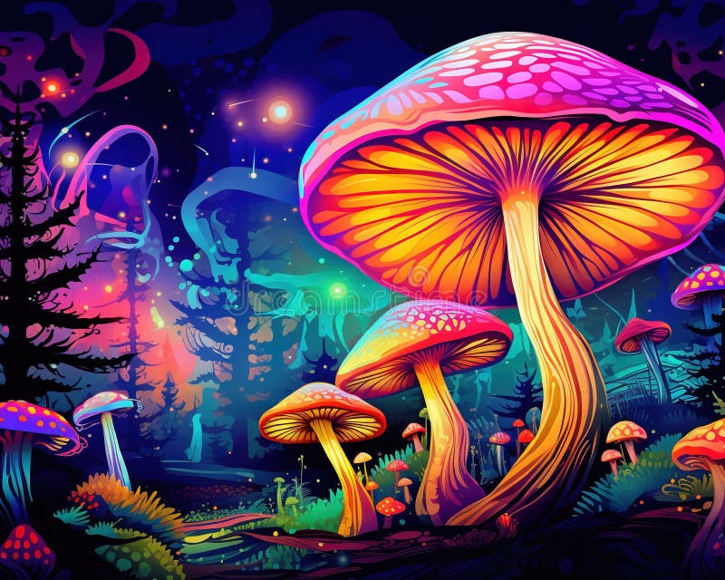 Psychedelic Mushroom